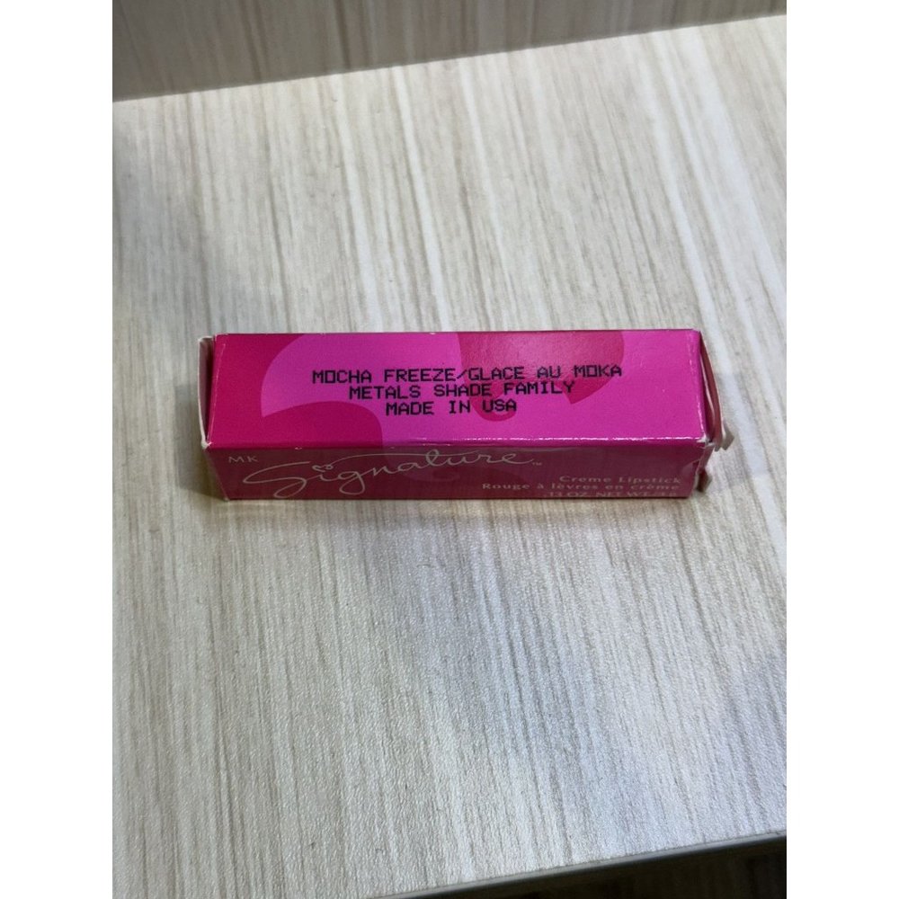 DISCONTINUED New In Box Mary Kay Signature Creme Lipstick Mocha Freeze Full Size - Picture 5 of 8